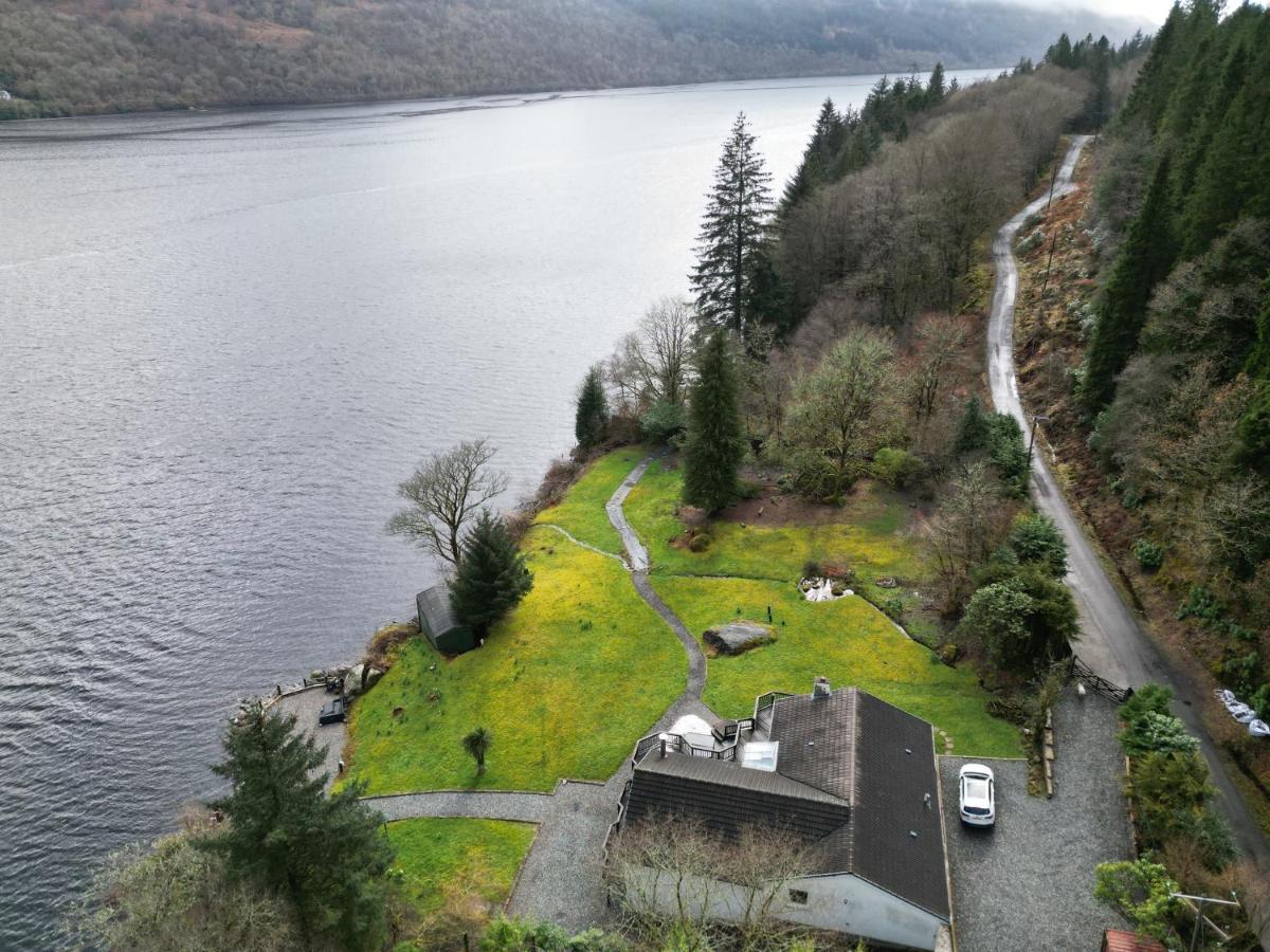 Waterside 3 Bed Cottage, Hot Tub, Sauna, Pvt Beach Arrochar Exterior foto