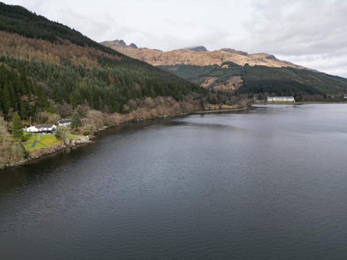 Waterside 3 Bed Cottage, Hot Tub, Sauna, Pvt Beach Arrochar Exterior foto